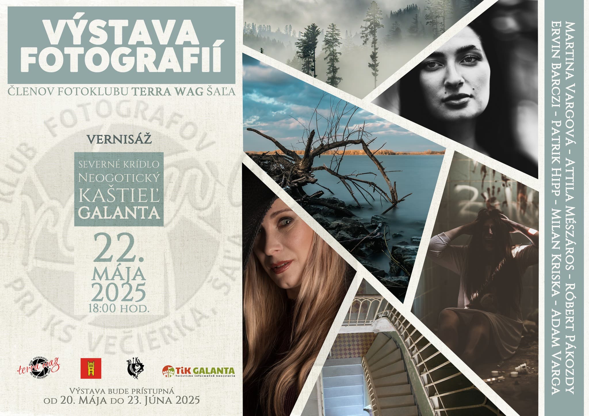 Výstava fotografií členov fotoklubu Terra Wag Šaľa